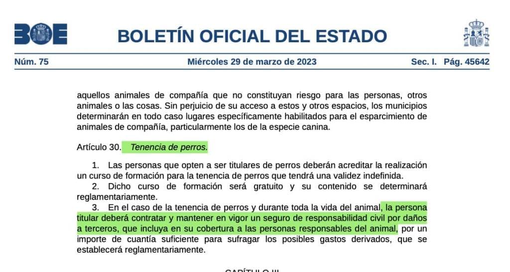 BOE-bienestar animal